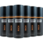6x Amando Deodorant Rich - 18.89 euro