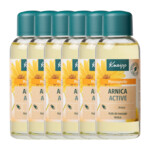6x Kneipp Massageolie Arnica Active