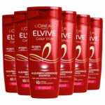 6x L'Oréal Elvive Color Vive Shampoo