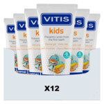 12x Vitis Tandpasta Kids 6m+