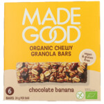 6x MadeGood Granola Repen Chocolade banaan - 20.71 euro