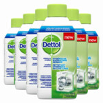 Plein <b>6x</b> Dettol Wasmachine Reiniger Hygiënisch aanbieding