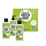 Marcel's Green Soap Geschenkset Tonka & Muguet Handzeep 250 ml + 2-in-1 Shampoo 250 ml + Shower Gel 250 ml