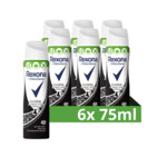 6x Rexona Deodorant Spray MotionSense Invisible Compressed  75 ml