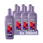 6x Andrelon Shampoo Care &amp; Repair  300 ml