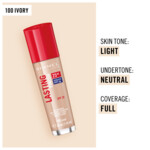 Rimmel Lasting Finish Foundation 100 Ivory - 16.99 euro