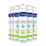 6x Sanex Deodorant spray Natur Protect Bamboo Fresh Efficacy - 26.43 euro