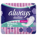 3x Always Inlegkruisjes To Go Single Pack - 6.23 euro