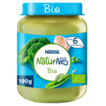 6x Nestle NaturNes Bio Maaltijd 6+ mnd Broccoli, Doperwten, Kalkoen - 9.06 euro