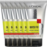 6x L'Oréal Studio Line Invisi Fix 24H Clear & Clean Gel Super Strong