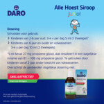 6x Daro Alle Hoest Siroop Junior - 45 euro
