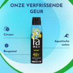 6x Fa Men Deodorant Spray Sport - 11.83 euro