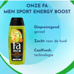 6x Fa Men Douchegel en Shampoo Sport - 14.89 euro