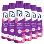6x Fa Deodorant Spray Mystic Moments  150 ml