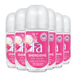 6x Fa Deodorant Roller Pink Passion