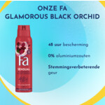 6x Fa Deodorant Spray Glamorous Black Orchid - 18.19 euro