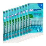 10x TePe Interdentale Ragers Original 0,6 mm Blauw - 42.35 euro