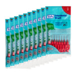 10x TePe Interdentale Ragers Original 0,5 mm Rood - 40.49 euro