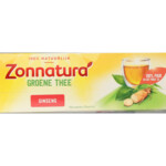 6x Zonnatura Groene Thee Bio Gingseng - 15.95 euro