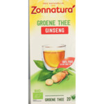 6x Zonnatura Groene Thee Bio Gingseng - 15.95 euro