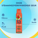6x Fa Deodorant Spray Paradise Hibiscus - 16.75 euro