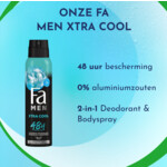 6x Fa Men Deodorant Spray Extreme Cool - 16.55 euro
