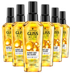 6x Gliss Every Day Oil Elixir