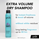 3x Got2b Droogshampoo Extra Volume - 12.71 euro