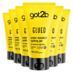 6x Got2b Glued Water Resistant Spiking Gel