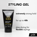 6x Got2b Ultra Glued Indestructible Styling Gel - 26.89 euro