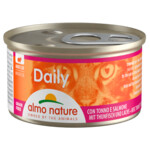 Almo Nature Daily Mousse Kattenvoer Tonijn - Zalm