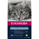 Eukanuba Kat Adult Overweight - Sterilised Kip - Lever