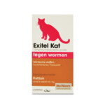 No Worm Exitel Ontworming Tabletten Kat vanaf 1 kg