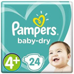 Pampers Baby Dry Luiers Maat 4+ (10-15 kg) - 5.69 euro