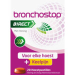 2x Bronchostop Hoestpastilles Direct Met Honing - 18.94 euro