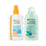 Garnier Ambre Solaire Zonnebescherming & Verzorging Pakket - 30.68 euro