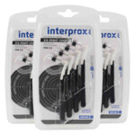 3x Interprox Ragers Plus XX-Maxi Conical  Zwart PHD 2.9