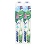 2x Jordan Tandenborstel Step 2 (3-5 jaar) - 3.61 euro