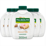 6x Palmolive Handzeep Naturals Navulling Amandel Melk