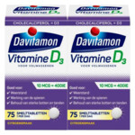 Plein <b>2x</b> Davitamon Vitamine D Volwassenen aanbieding