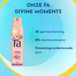 3x Fa Deodorant Spray Divine Moments - 4.34 euro