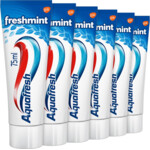 6x Aquafresh Tandpasta Freshmint Frisse Adem