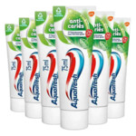 Plein <b>6x</b> Aquafresh Tandpasta Anti-Caries aanbieding