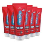 6x Wella New Wave Rock & Hold Ultra Strong Gel