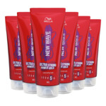 6x Wella New Wave Ultra Strong Power Hold Haargel - 19.46 euro