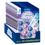 10x Witte Reus Toiletblok Kracht Actief Lavendel