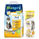 Biokat's Classic & GimCat Kaas Rollis VERKEERD Pakket - 21.58 euro