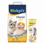 Biokat's Classic & GimCat Kaas Rollis Pakket - 24.51 euro