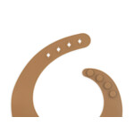 Jollein Siliconen Baby Slab Caramel - 8.15 euro