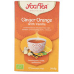 3x Yogi tea Biologische Thee Ginger Orange Vanilla - 11.45 euro
